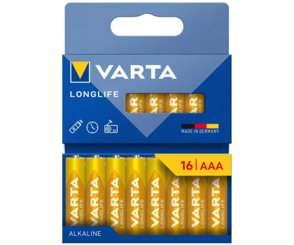 Bateria lub akumulatorek Varta Longlife AAA (16 szt.)